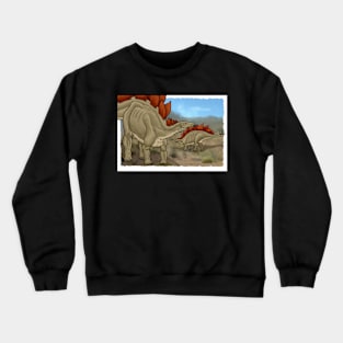 Stegosaurus Crewneck Sweatshirt